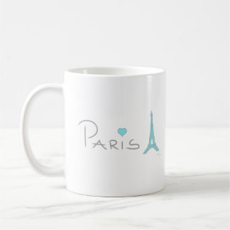 Paris Heart Eiffel Tower Kaffeetasse