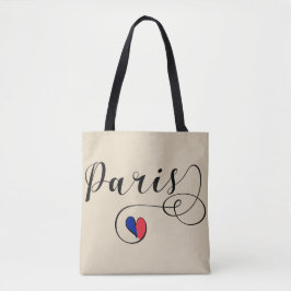 Paris Heart Grocertasche, Frankreich