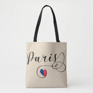 Paris Heart Grocertasche, Frankreich