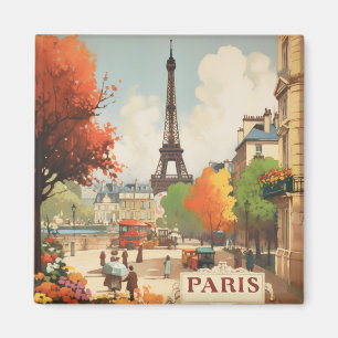Paris Herbst Kühlschrank Reise Erinnerung Magnet