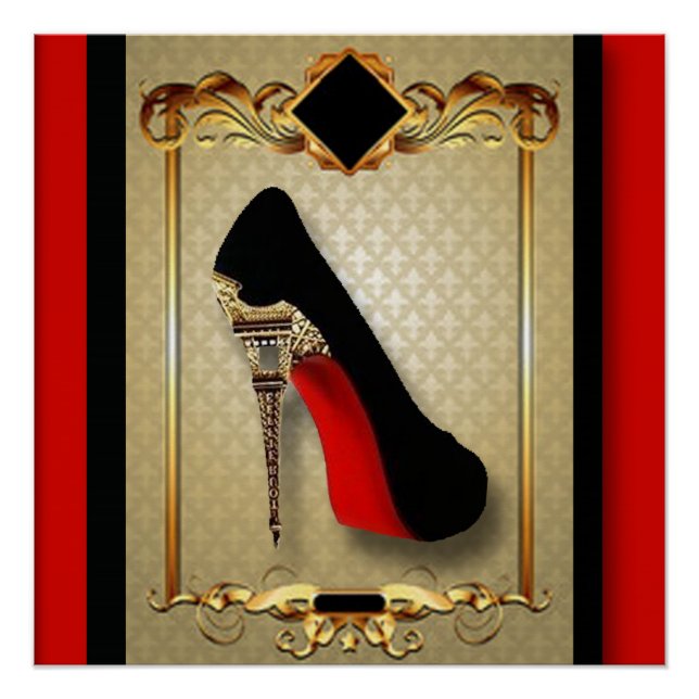 Paris High Heel Poster (Vorderseite)