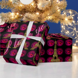 Paris Hot Villa 45' Elegante Customize Geschenkpapier