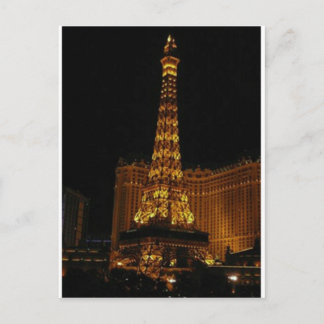 Paris Hotel Vegas Postkarte