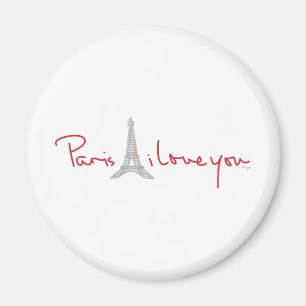 Paris I Liebe Magnet
