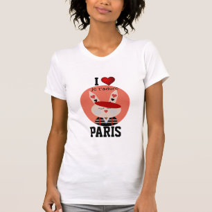 Paris - I Liebe Paris - je t'adore T-Shirt