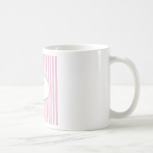 "Paris I Love You"- rosa Streifen Tasse