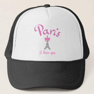 Paris ich liebe dich truckerkappe
