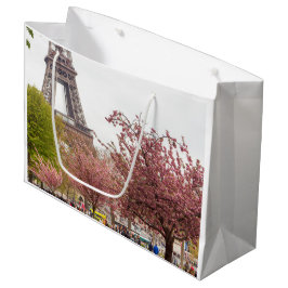 Paris im Frühjahr Geschenktasche Große Geschenktüte