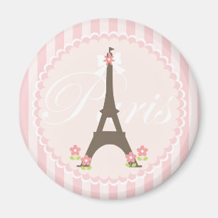 Paris im Frühjahr Girly Magnet