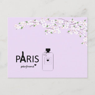 Paris in Bloom Postkarte