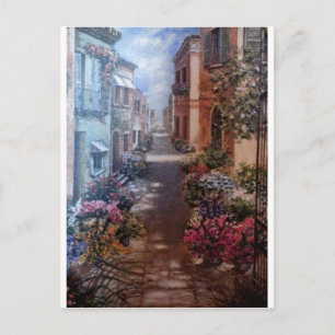 Paris in Blüte Postkarte