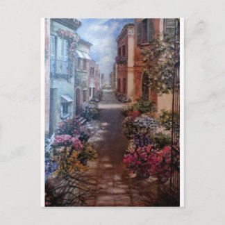 Paris in Blüte Postkarte