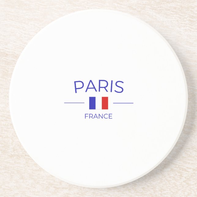 Paris in Frankreich Getränkeuntersetzer (Vorne)