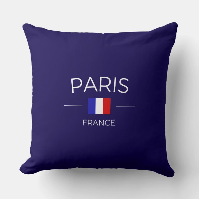 Paris in Frankreich Kissen (Vorderseite)