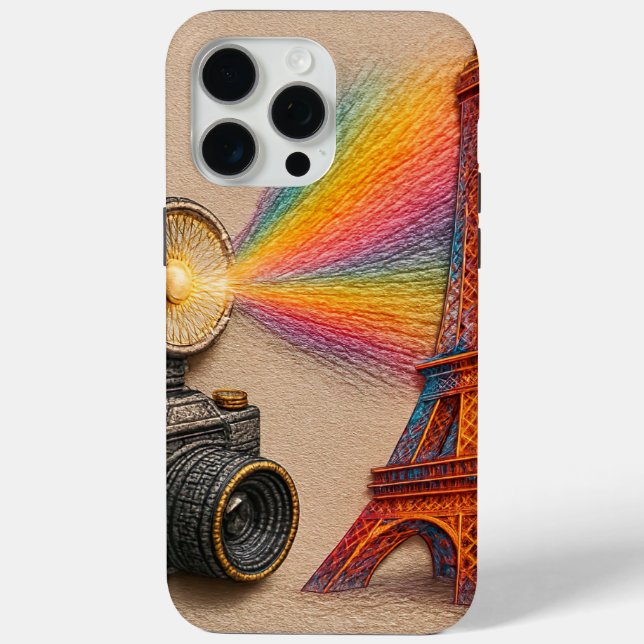 Paris in Your Pocket/París en tu bolsillo Case-Mate iPhone Hülle (Rückseite)