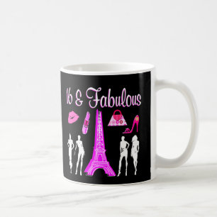 PARIS INSPIRIERT SÜSSEL 16. GEBURTSTAG-DESIGN TASSE