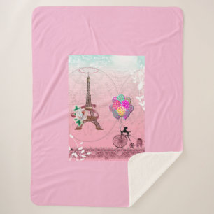 Paris Inspirierter Sherpa-Decke Sherpadecke