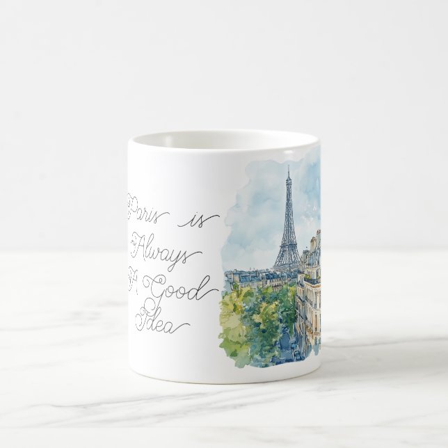 Paris is Always A Good Idea Kaffeetasse (Mittel)