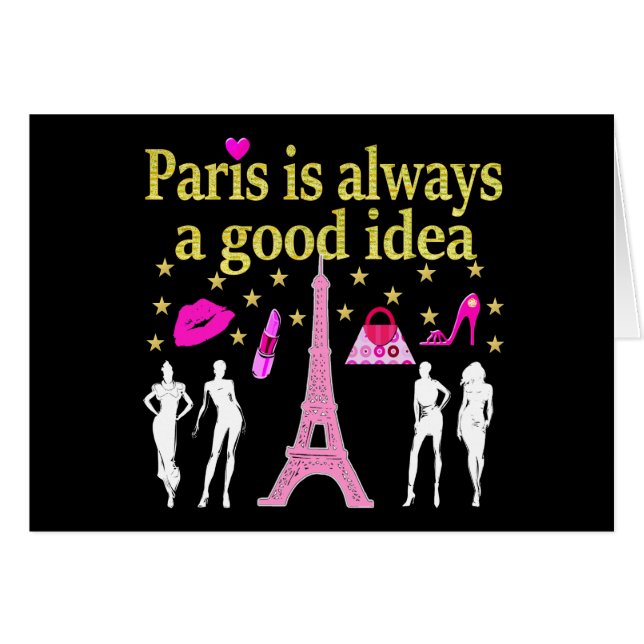 PARIS IST IMMER EINE GUTE IDEE (Vorderseite (Horizontal))