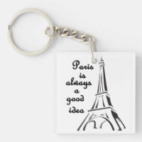 Paris ist immer eine gute Idee für eine Schlüsselk
