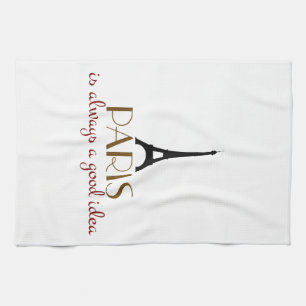 Paris ist immer eine gute Idee Handtuch