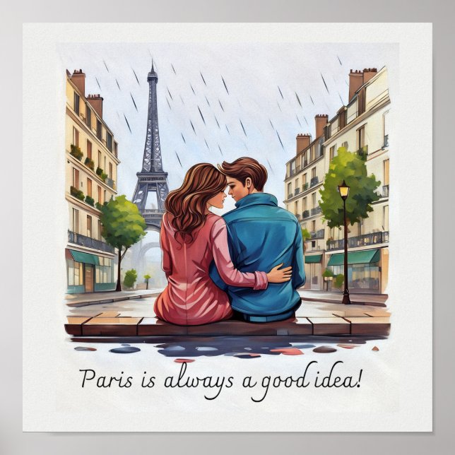 Paris ist immer eine gute Idee Poster (Vorne)