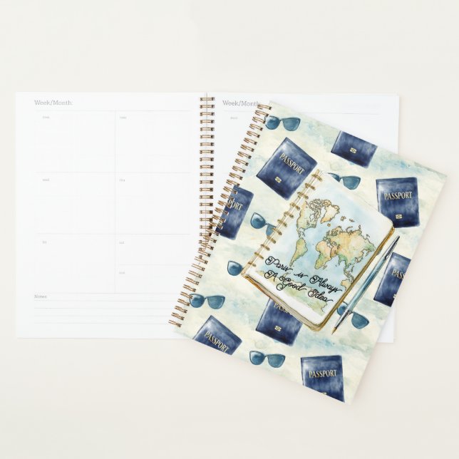 Paris ist immer eine gute Idee Reisekalender Planer (Anzeige)