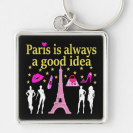 PARIS IST IMMER EINE GUTE IDEE SCHLÜSSELANHÄNGER