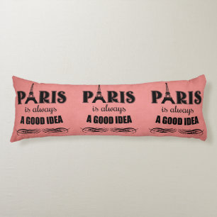 Paris ist immer eine gute Idee Seitenschläferkissen