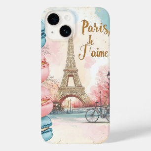 Paris, Je T'aime - Eiffelturm mit Macarons Case-Mate iPhone 14 Hülle