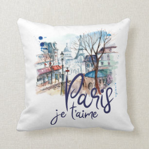 Paris Je t'aime Kissen