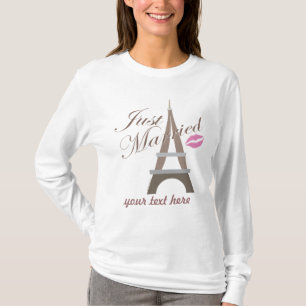 Paris Just Married T-Shirt