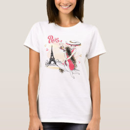 Paris & Kaffee T-Shirt