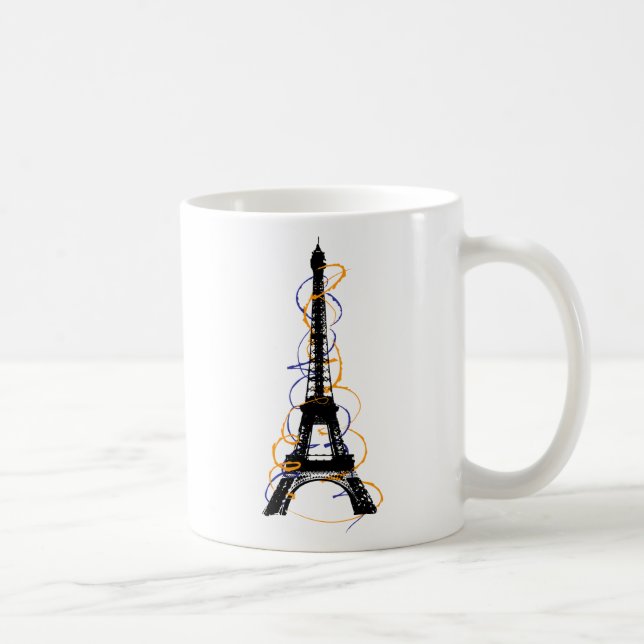Paris Kaffeetasse (Rechts)
