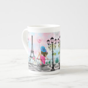 Paris Kaffeetasse Eiffelturm Prozellantasse