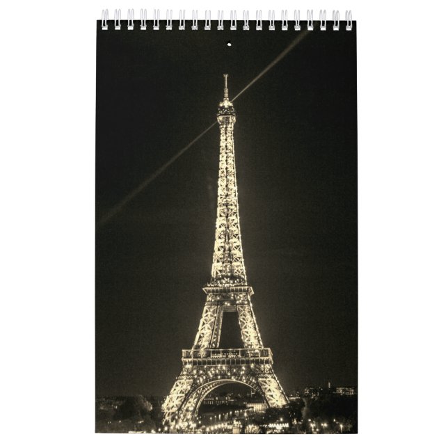 Paris-Kalender 2021 Kalender (Rückseite)
