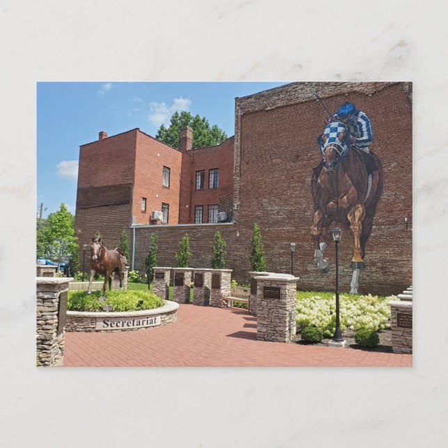 Paris, Kentucky Postkarte (Vorderseite)