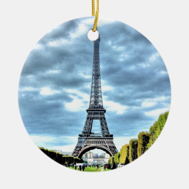 Paris Keramikornament (Vorne)