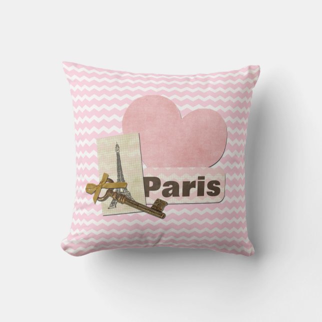 Paris Kissen (Vorderseite)