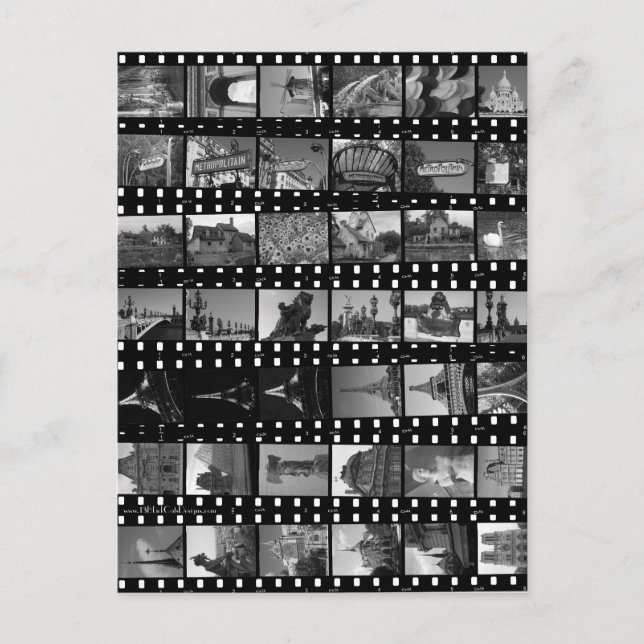 Paris Kollektionen Postkarte (Vorderseite)