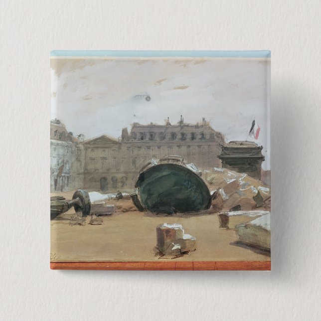Paris-Kommune Button (Vorderseite)