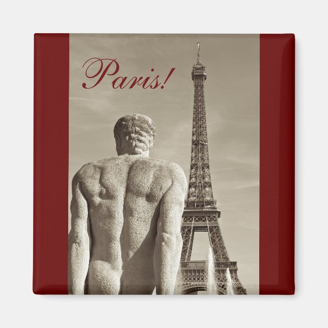 Paris ~ Kühlschrankmagnet Magnet (Vorne)