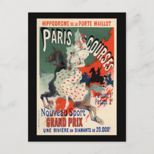 Paris-Kurse Postkarte