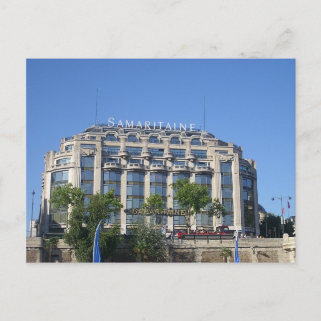 Paris - La Samaritaine - Postkarte (Vorderseite)