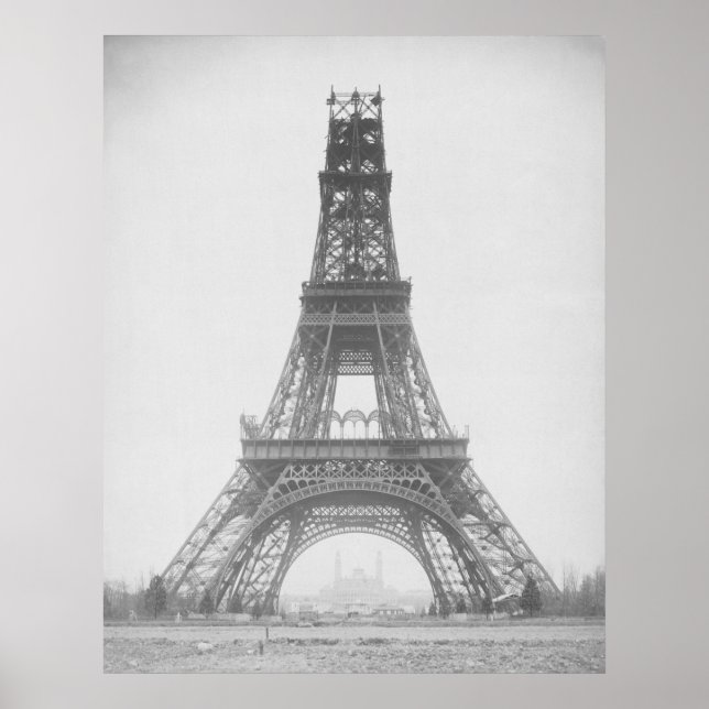 Paris - La Tour Eiffel - 1889 Poster (Vorne)