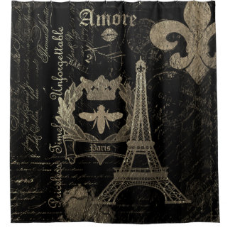 Paris: La Tour Eiffel Duschvorhang