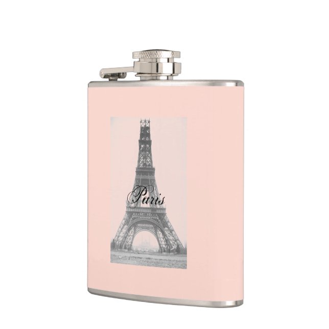 Paris – La Tour Eiffel pastel Eifelturm Flachmann (Links)