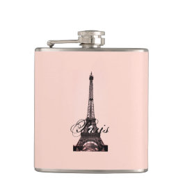 Paris – La Tour Eiffel pastel Eifelturm Flachmann