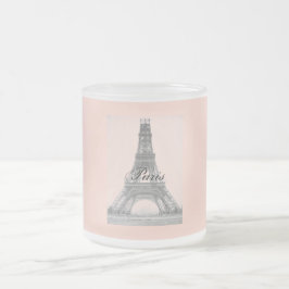 Paris – La Tour Eiffel pastel Eifelturm Mattglastasse