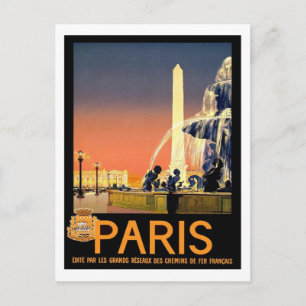 Paris LaCaze Post Card Postkarte
